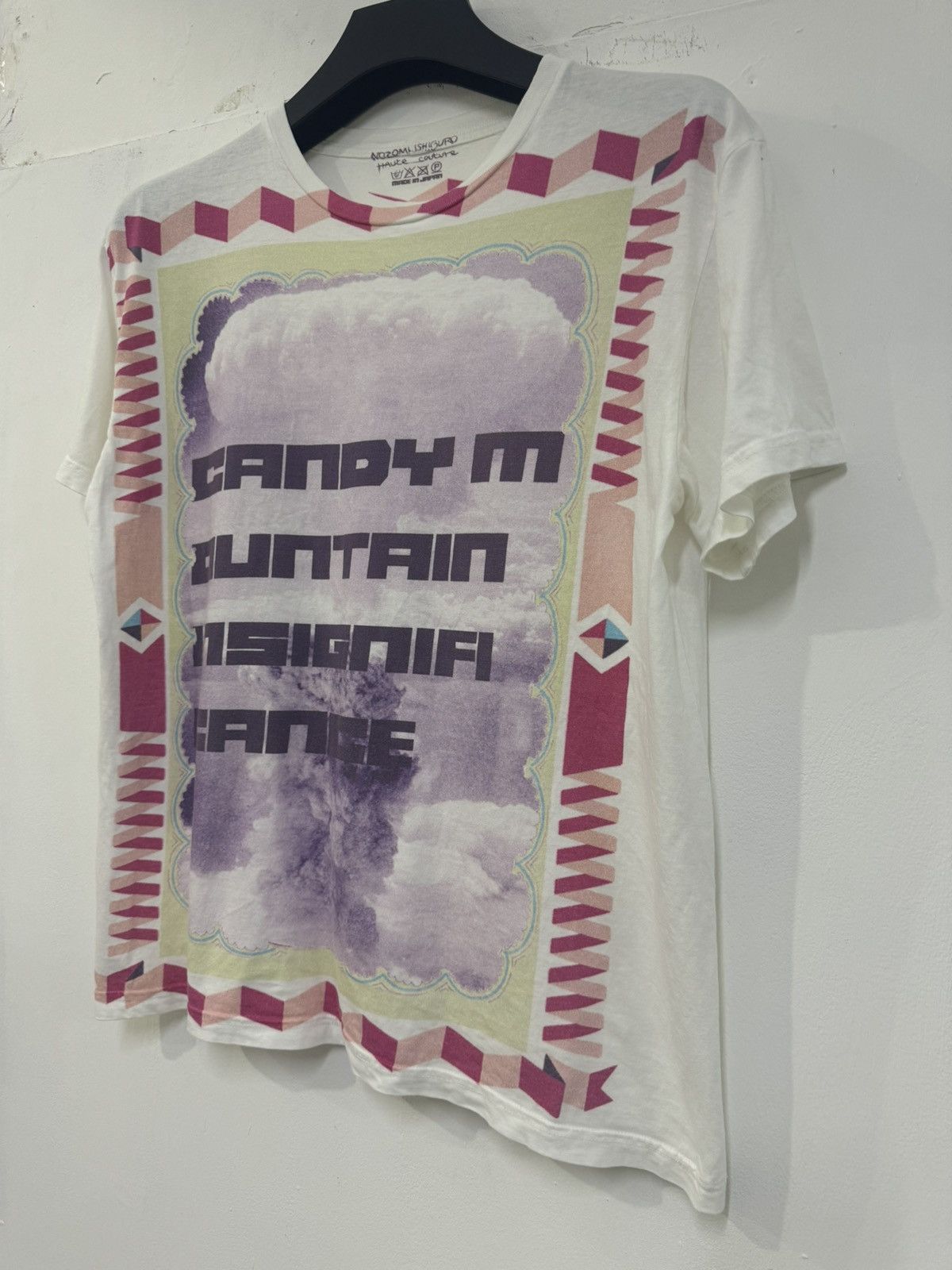 Art Comes First 💥NOZOMI ISHIGURO JAPANESE ART DESIGNER TEE VERY RARE Size US L / EU 52-54 / 3 - 3 Thumbnail