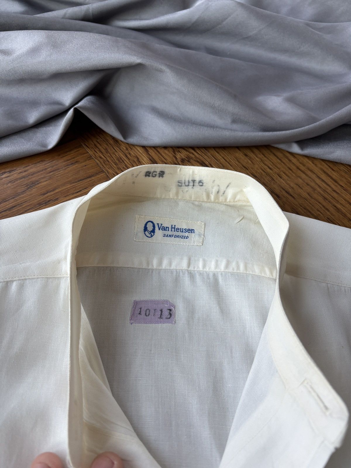 Van Heusen × Vintage 1940s Detachable Collar Shirt Vintage Van Heusen WW2 1930s Size US M / EU 48-50 / 2 - 10 Thumbnail