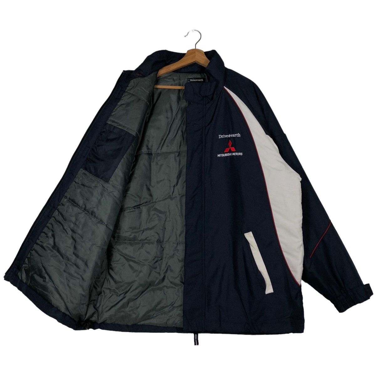Japanese Brand 🔥90’s Vintage Work Jacket Bomber Design Mitsubishi Racing Size US L / EU 52-54 / 3 - 8 Thumbnail