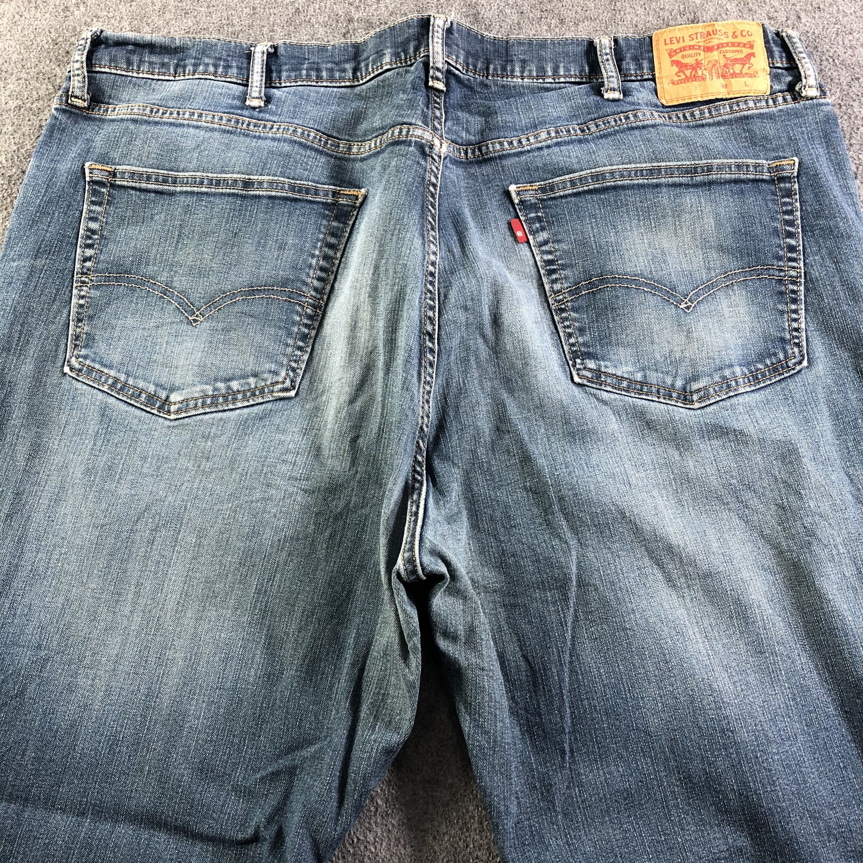 Levi's Vintage Blue Wash Levis 559 Jeans-J3521 Size US 44 / EU 60 - 4 Thumbnail