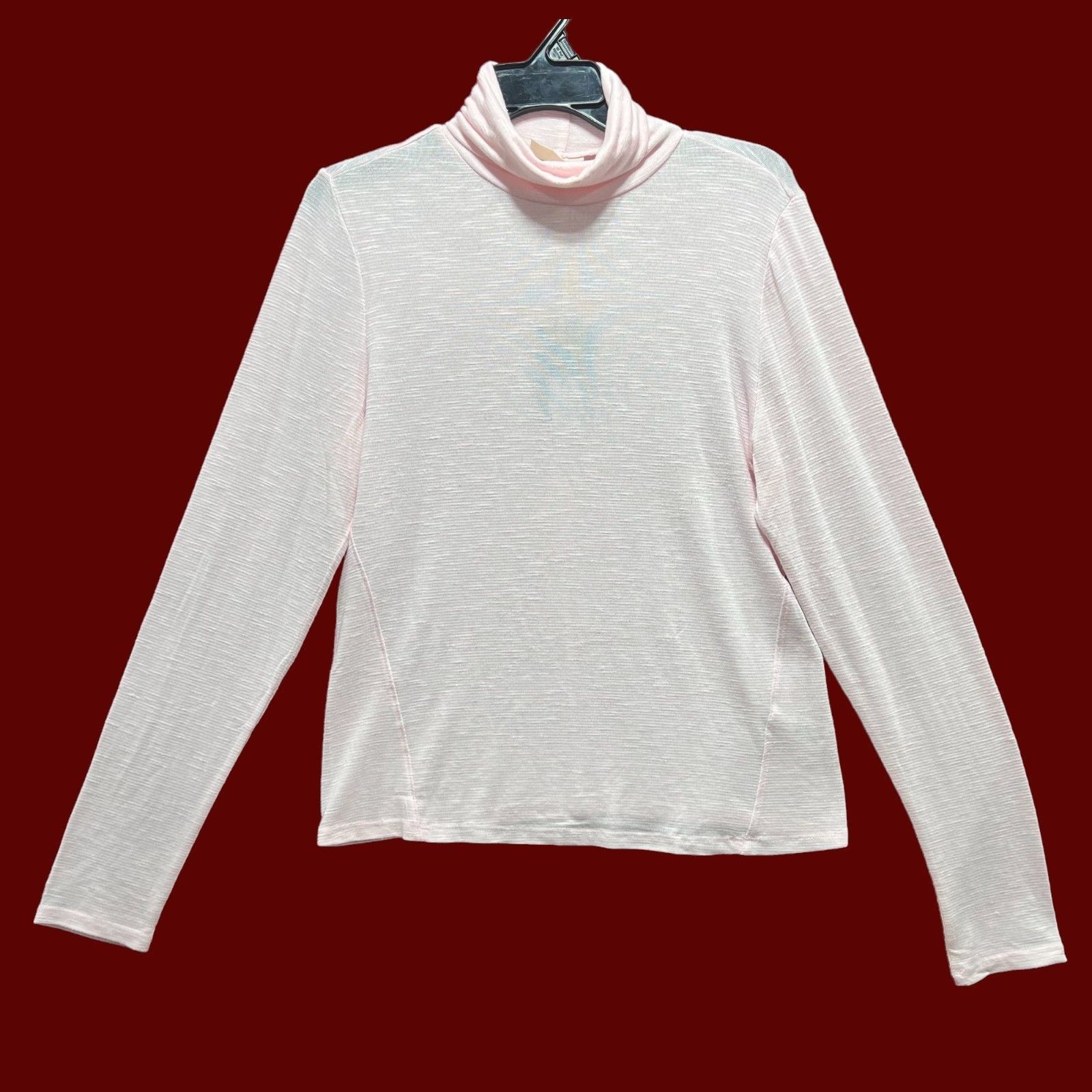 Other Universal Thread - Women's Long Sleeve Mock Turtleneck T-Shi Size XL / US 12-14 / IT 48-50 - 3 Thumbnail