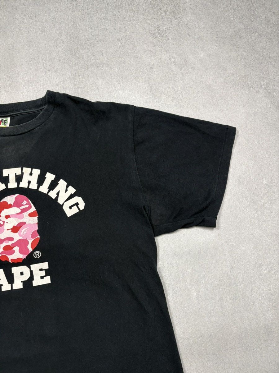 Bape Bape College T Shirt Camo Ape Head Tee Size US XL / EU 56 / 4 - 2 Thumbnail