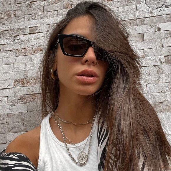 Saint Laurent Paris 🕶️New Saint Laurent SL276 MICA 037 Sunglasses -Shiny Havana Size ONE SIZE - 3 Thumbnail
