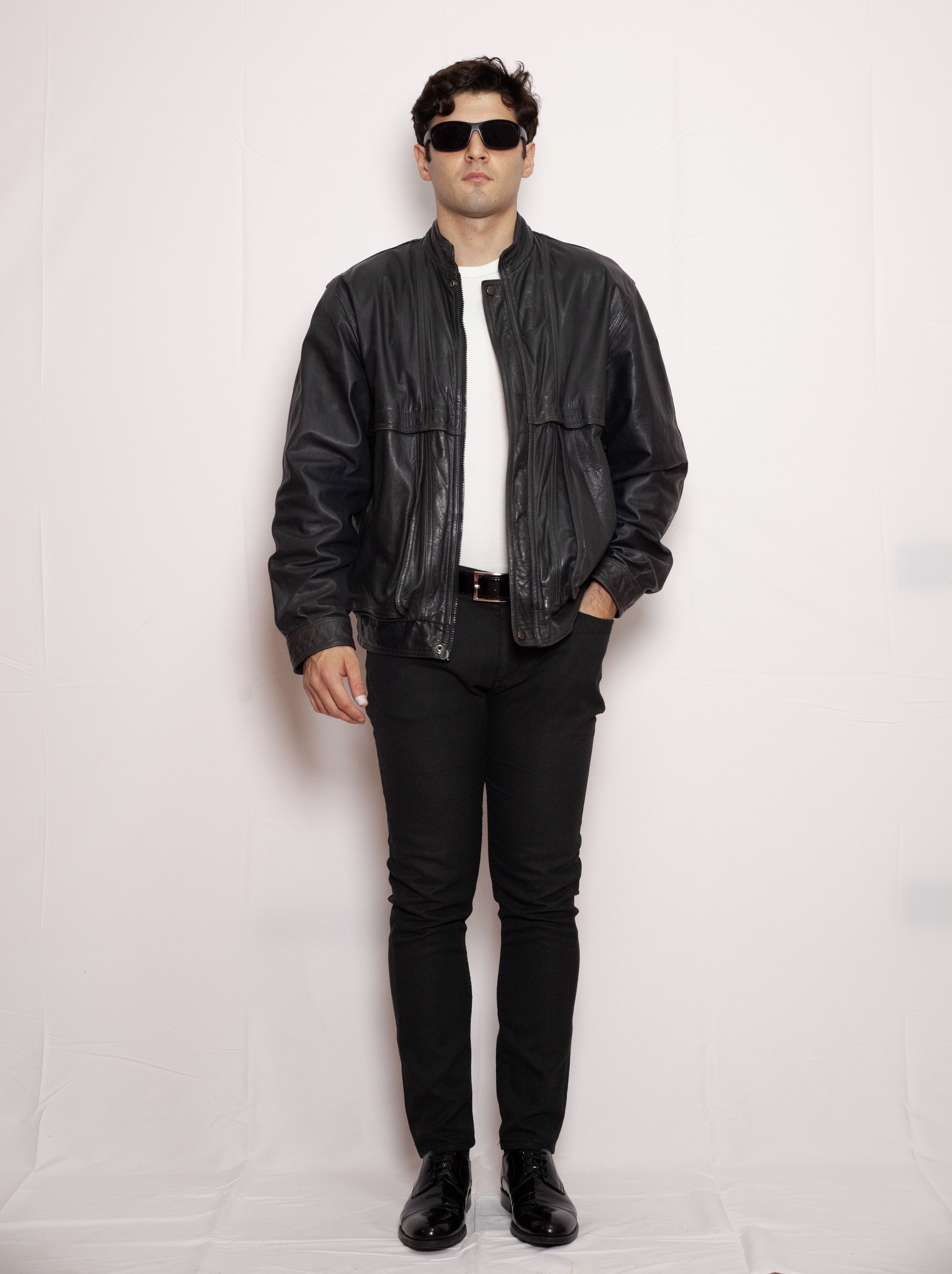 Vintage Vintage leather jacket AA06 Size US L / EU 52-54 / 3 - 2 Thumbnail