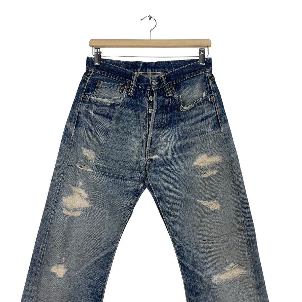Alchemist × Japanese Brand 💥ALCHEMIST DISTRESSED SELVEDGE JEAN Size US 29 - 3 Thumbnail
