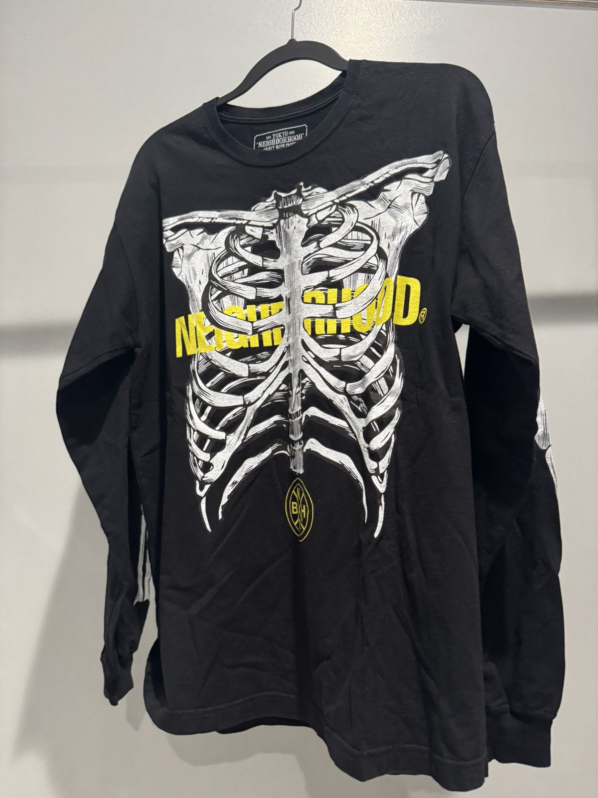 Neighborhood Neighborhood Skeleton print long sleeve Size US L / EU 52-54 / 3 - 1 Thumbnail
