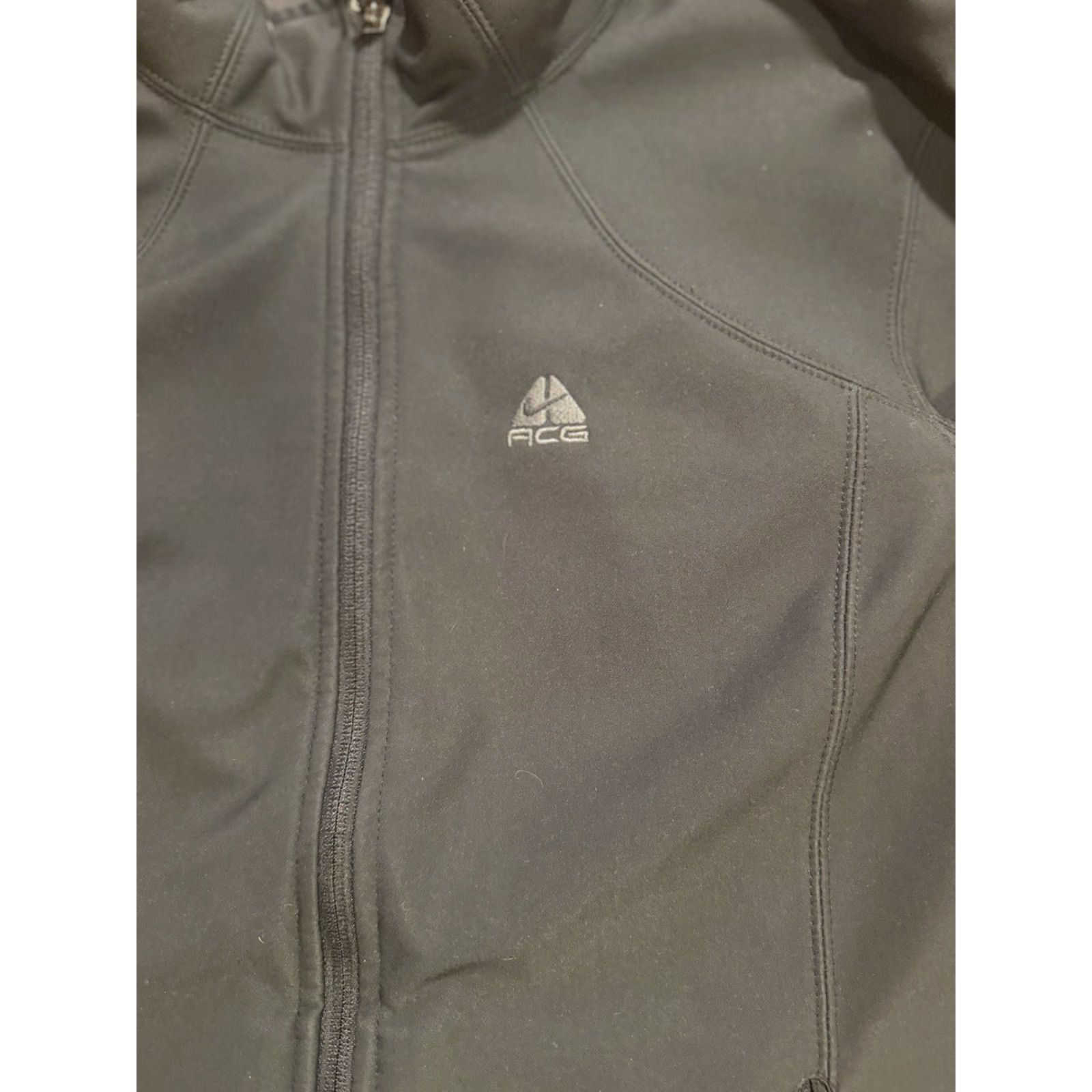 Nike ACG Nike ACG Jacket Women’s Medium Black Long Sleeve Full Zip Fleece Lined W Pockets Size M / US 6-8 / IT 42-44 - 6 Thumbnail