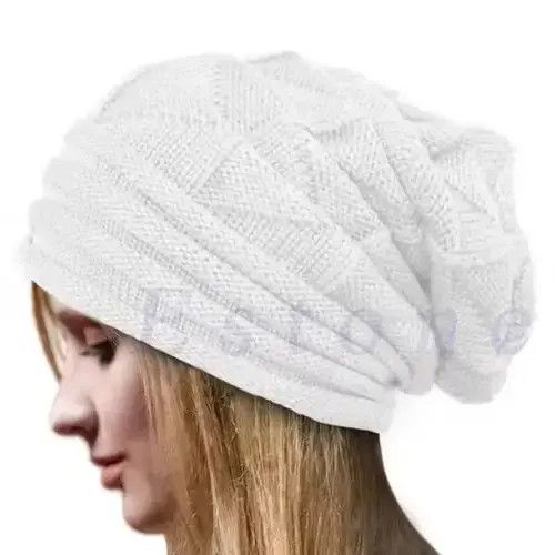 Other Knitted Baggy Beanie Oversized Winter Hat Size ONE SIZE - 3 Thumbnail