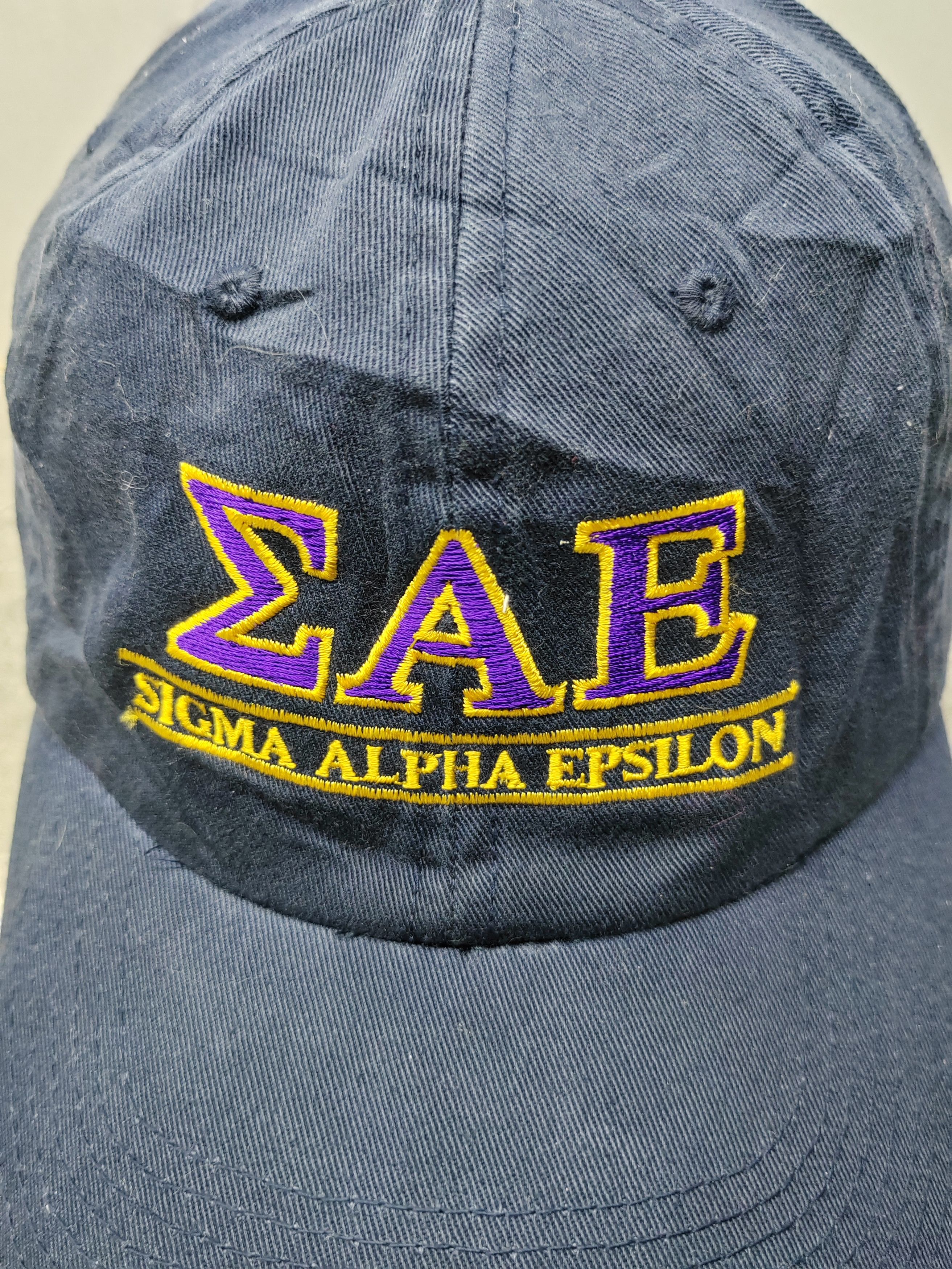 The Game Vintage Sigma Alpha Epsilon x The Game Cap Hat Size ONE SIZE - 3 Thumbnail