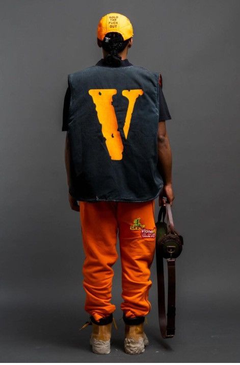 Vlone Vlone Caution Reversible Zip Vest Size US L / EU 52-54 / 3 - 2 Thumbnail