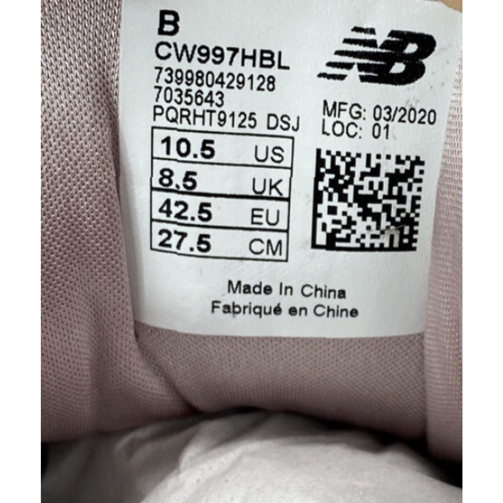 New Balance New Balance 997H Sneakers Pink Womens Size 10.5 B Walking Running Classic 997 ShoeWindow Size US 11 / IT 41 - 5 Thumbnail