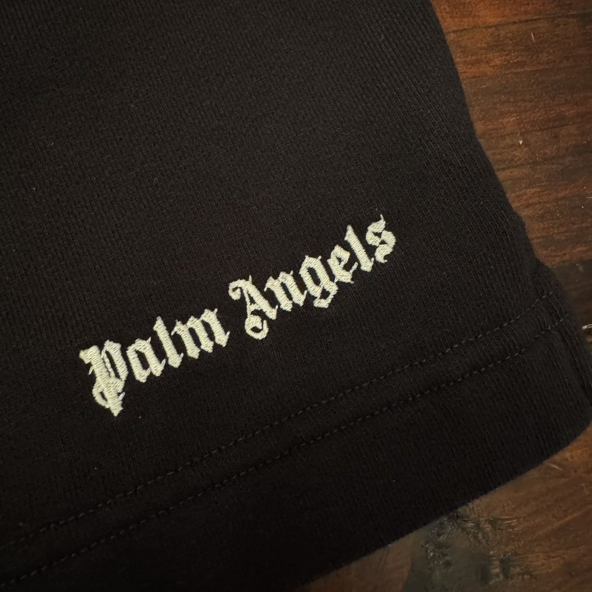 Palm Angels Palm Angels Embroidered Logo Sweat Shorts Size US 38 / EU 54 - 2 Thumbnail
