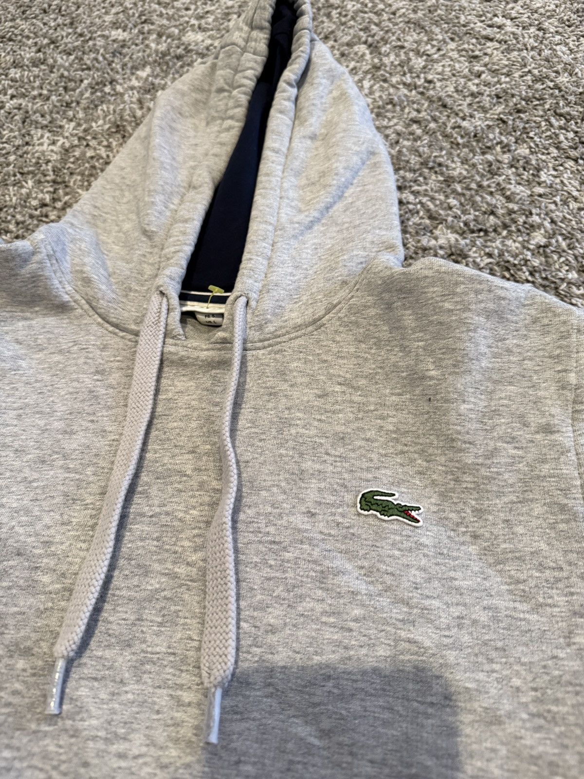 Lacoste Lacoste Hoodie Size US L / EU 52-54 / 3 - 2 Thumbnail