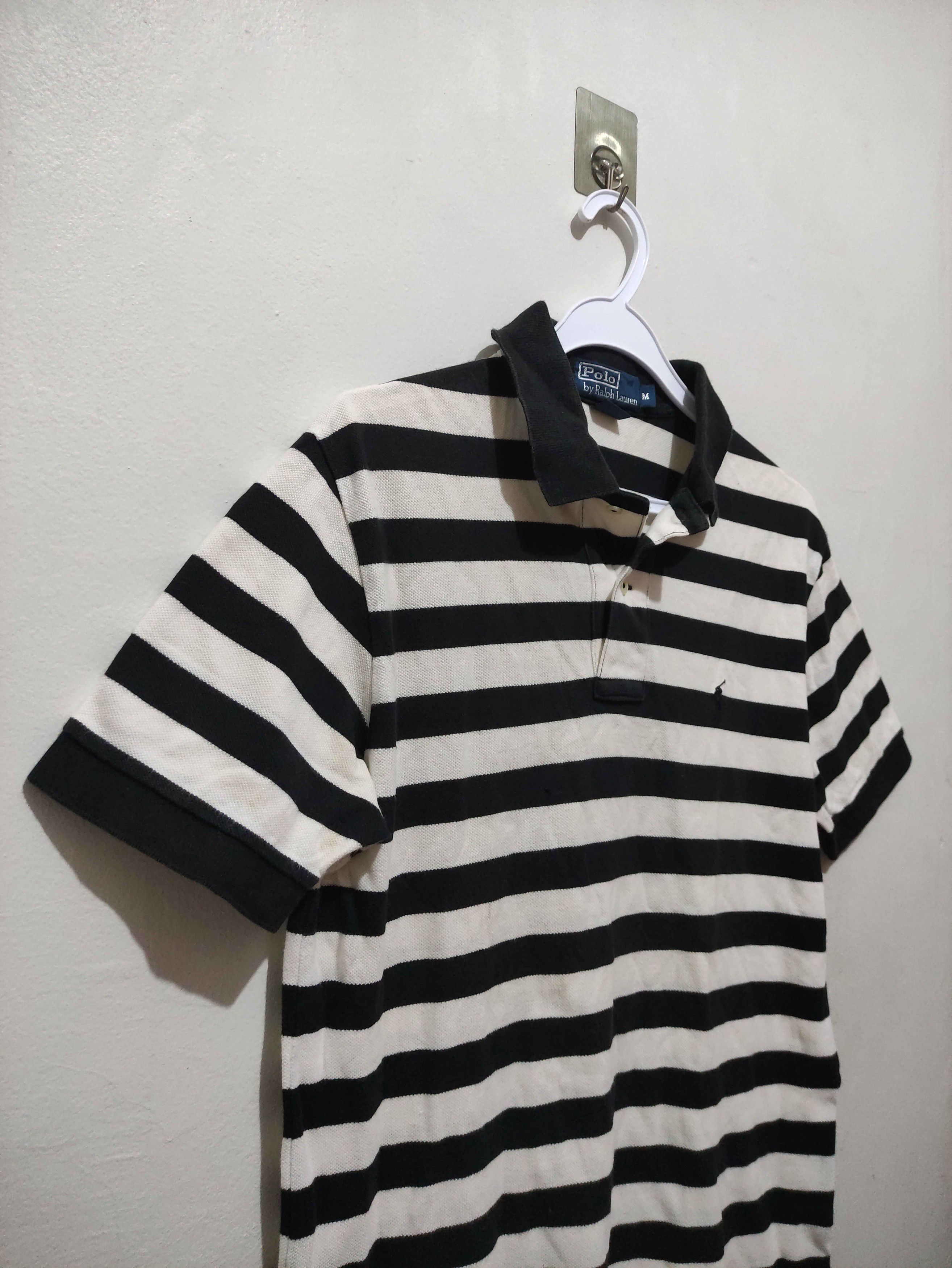 Polo Ralph Lauren Vintage Y2K Polo Ralph Lauren Striped Polo Shirt Size US M / EU 48-50 / 2 - 10 Thumbnail