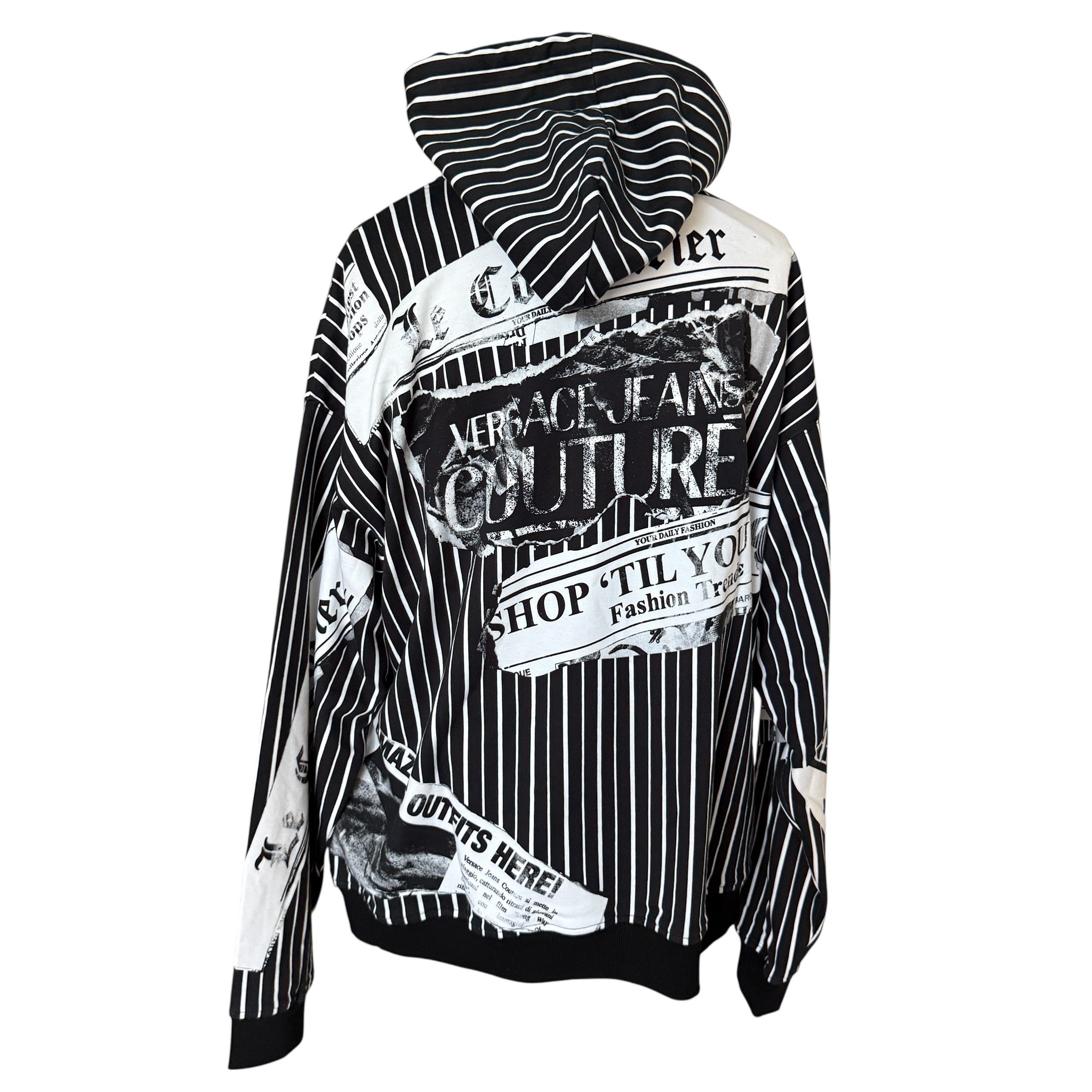 Versace Jeans Couture Versace Jeans Couture Magazine Sweatshirt Hoodie, Small Size US S / EU 44-46 / 1 - 2 Thumbnail