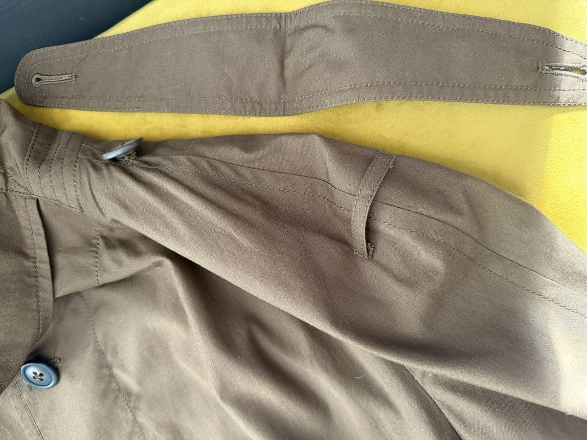 Alfred Dunhill 5K runway sample cotton/silk tobacco-brown trench, IT50, IT Size US M / EU 48-50 / 2 - 10 Thumbnail