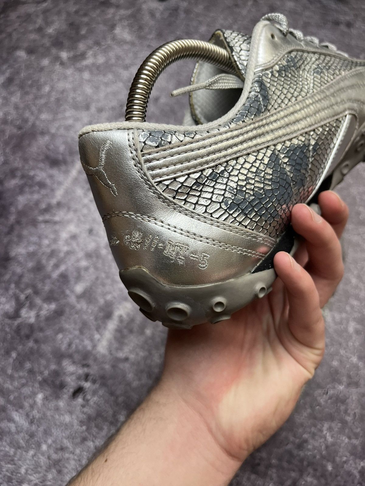 Maison MIHARA YASUHIRO × Puma Puma Mihara Yasuhiro MY9 Vintage Sneakers Size US 11 / EU 44 - 9 Thumbnail