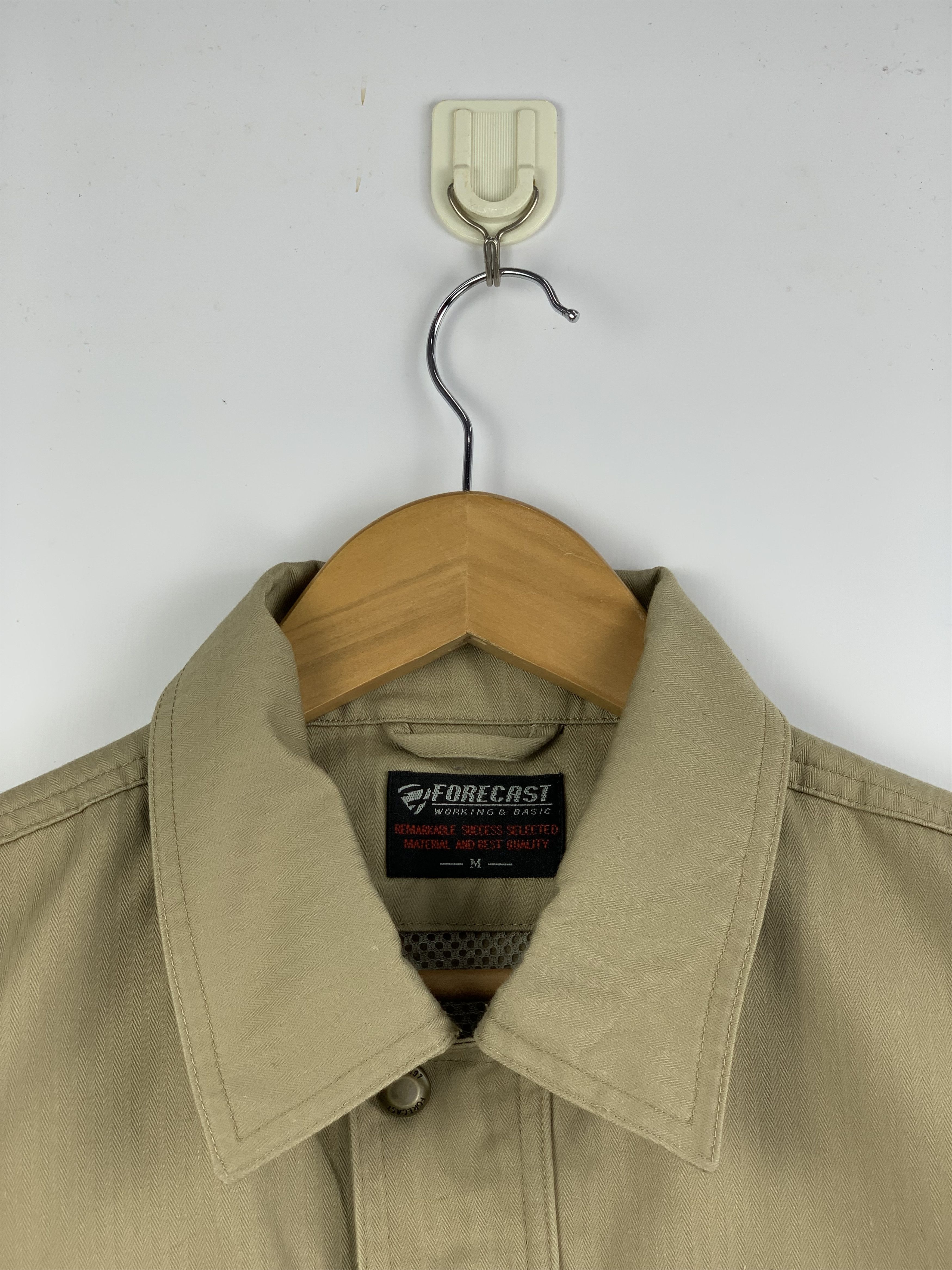 Japanese Brand Vintage Japanese Brand Forecast Worker Denim Jacket J1622 Size US M / EU 48-50 / 2 - 10 Thumbnail