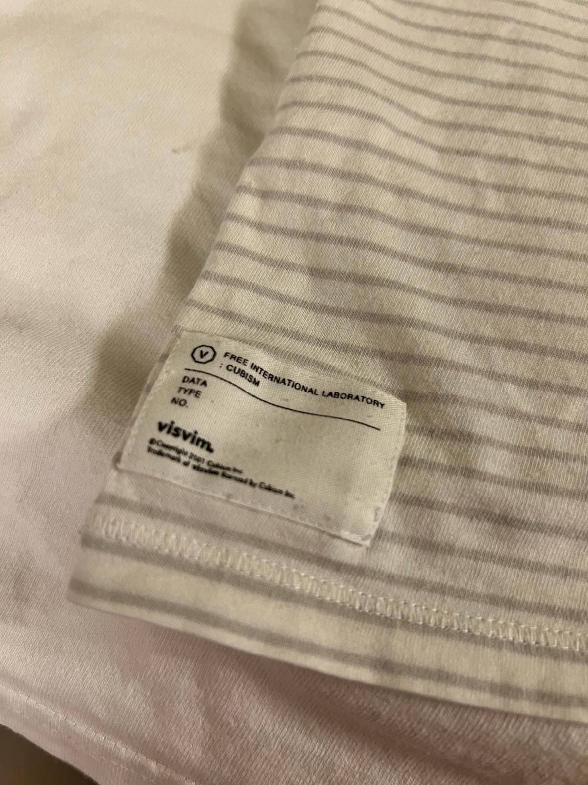 Visvim Pre-Owned VISVIM Stripe Long Sleeve T-shirt Size XL Size US XL / EU 56 / 4 - 9 Thumbnail