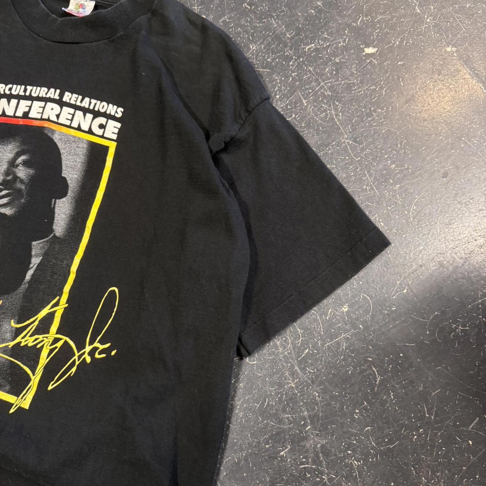 Vintage 90s Martin Luther King Mansfield University Tee Size US XL / EU 56 / 4 - 3 Thumbnail