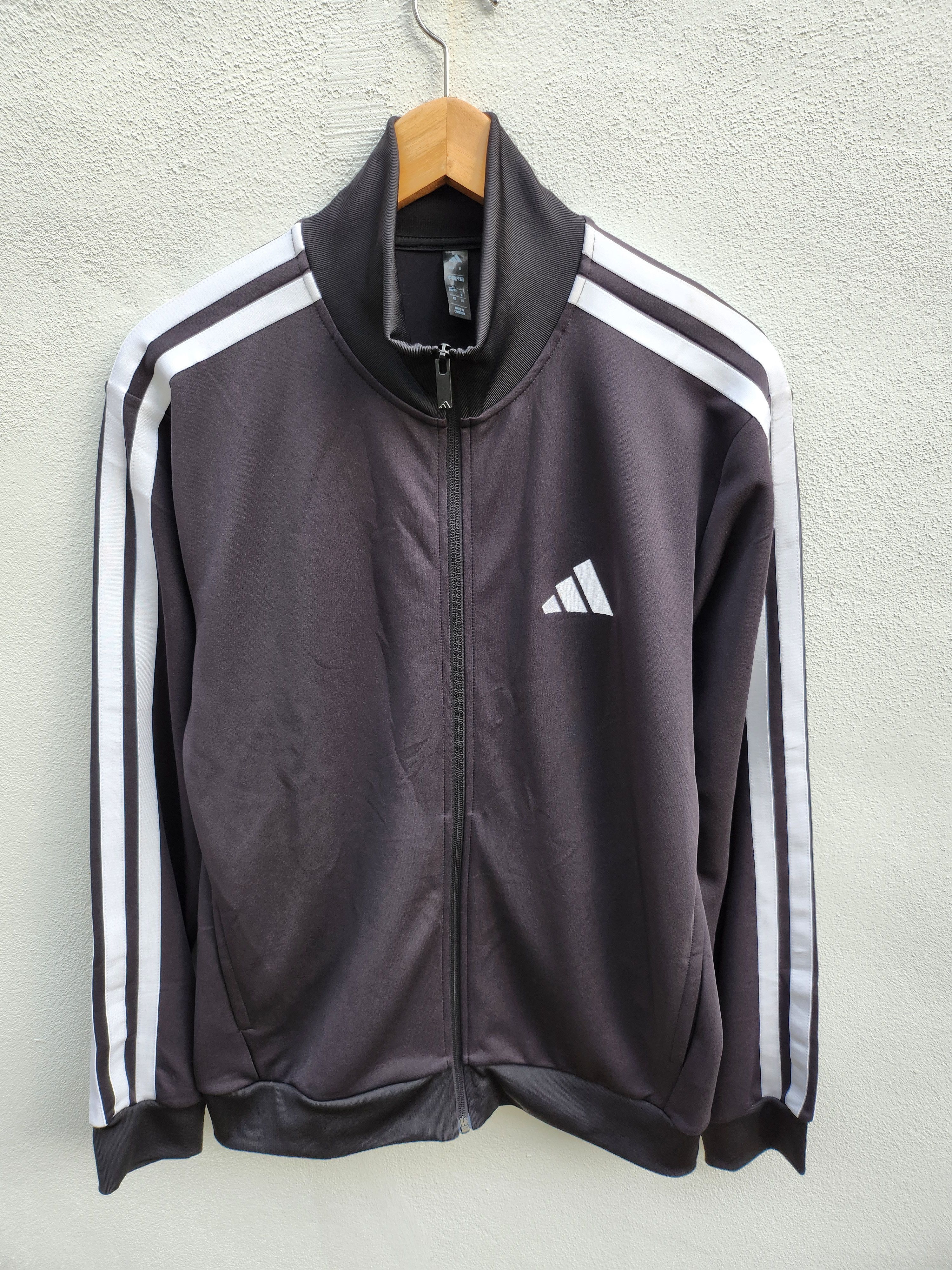 Adidas 💥Nice Adidas 3 stripes Turtle Neck jacket Size US M / EU 48-50 / 2 - 2 Thumbnail