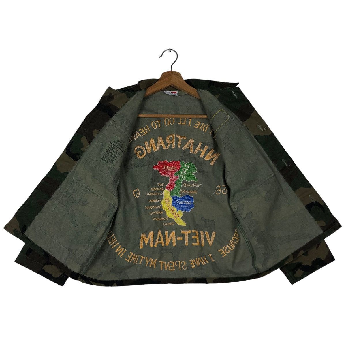 Japanese Brand 🔥Vintage Chore Camouflage Military Kids Jacket Size US M / EU 48-50 / 2 - 11 Thumbnail