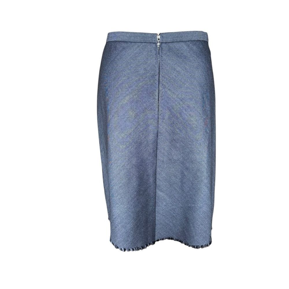 Marc Jacobs Marc Jacobs Wool Mohair Skirt Gray Knee Length Size 6 Size 28" / US 6 / IT 42 - 2 Thumbnail