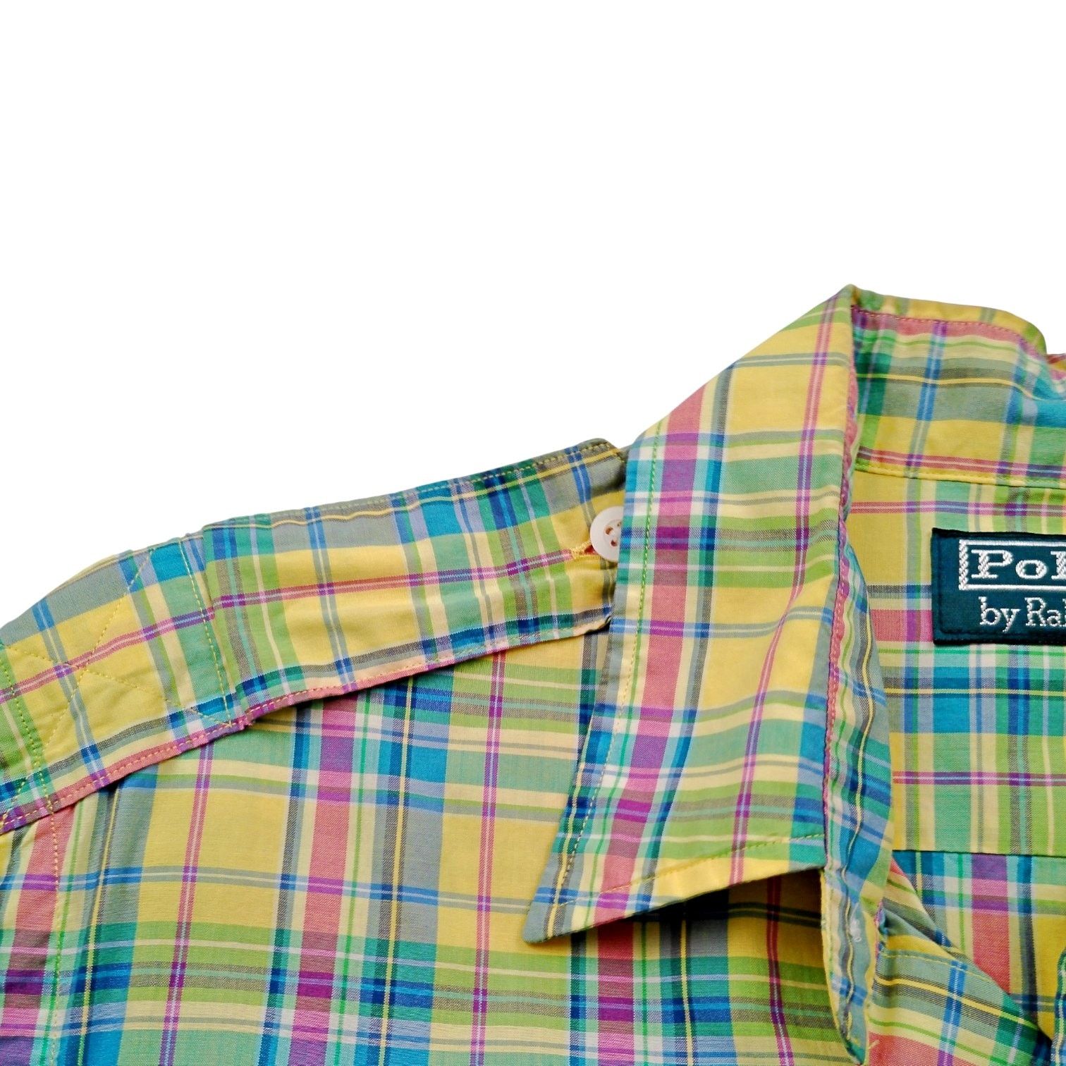 Polo Ralph Lauren Polo Ralph Lauren Military Plaid L/S Button Down Shirt Size US S / EU 44-46 / 1 - 5 Thumbnail