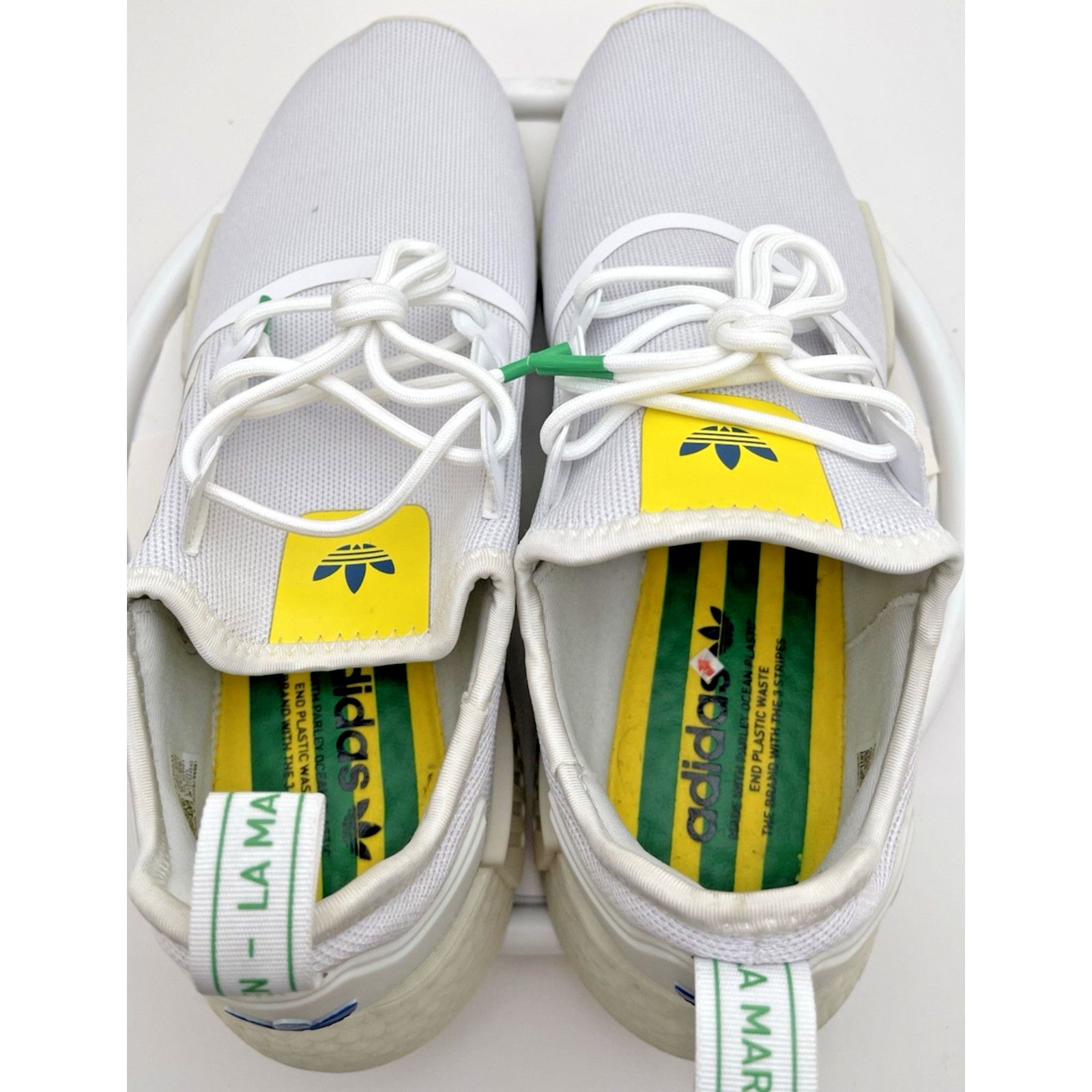 Adidas Adidas White Legacy Jade GZ7947 M SZ 12 Sneakers Like New Size US 12 / EU 45 - 5 Thumbnail