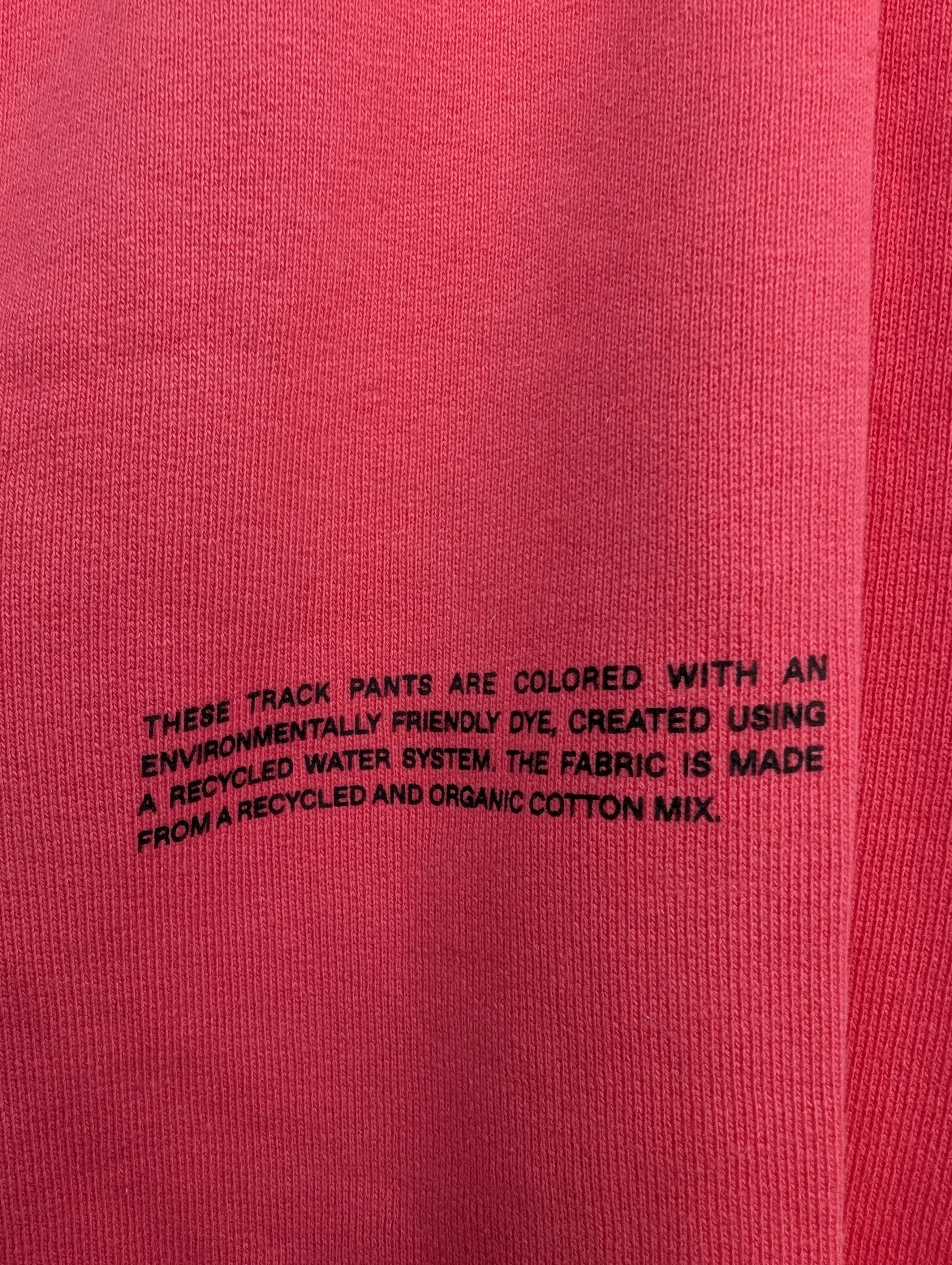 Pangaia Pangaia Flamingo Pink Track Pants (S) Size US 30 / EU 46 - 2 Thumbnail