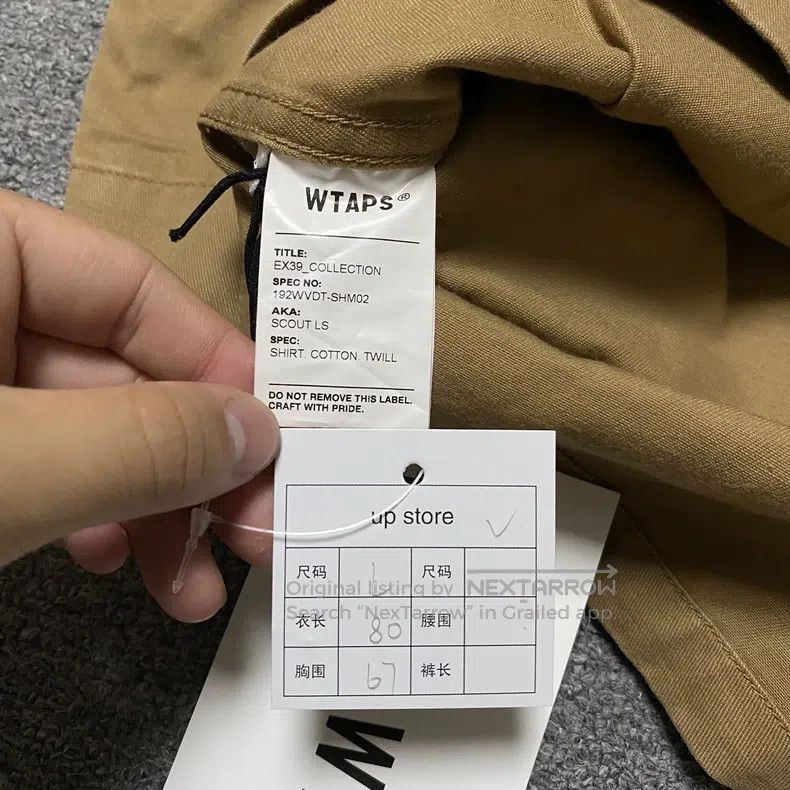 Wtaps Wtaps Single Bag Shirt Size US M / EU 48-50 / 2 - 7 Thumbnail