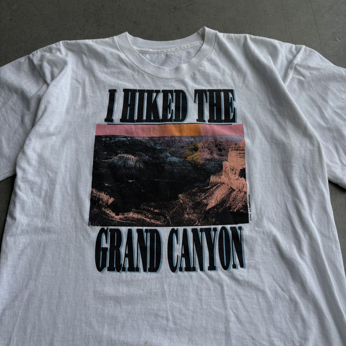 Vintage CRAZY Vintage I Hiked The Grand Canyon Joke Tee Don Rock XL Size US XL / EU 56 / 4 - 2 Thumbnail