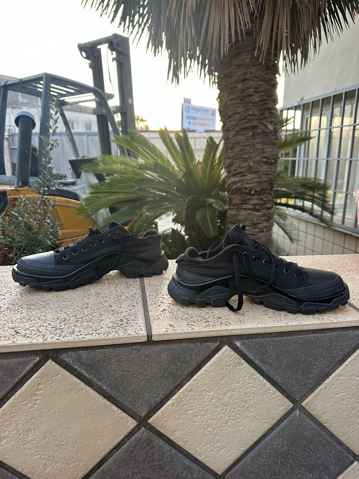 Adidas × Raf Simons Raf Simons x Adidas Shoes Sneakers Detroit Runner Black Size US 7 / EU 40 - 4 Thumbnail