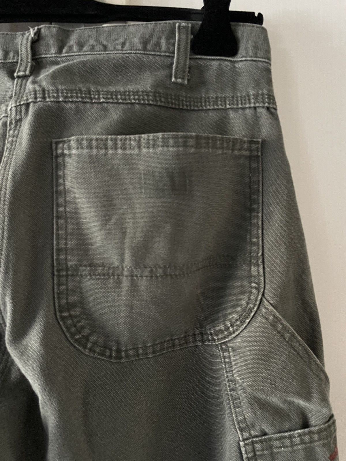 Dickies Vintage Sage Dickies Double Knee Carpenter Jeans Sz 34 Size US 31 - 9 Thumbnail