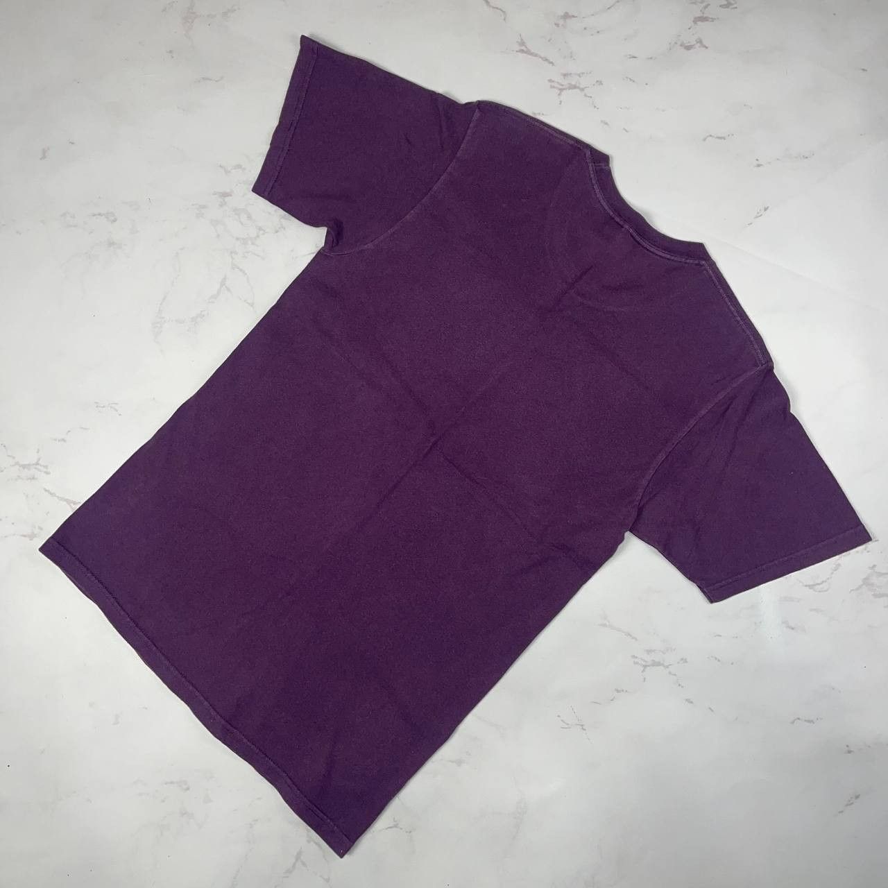 Stussy STUSSY T-Shirt Purple Glitter Logo Tee Size S Size US S / EU 44-46 / 1 - 11 Thumbnail