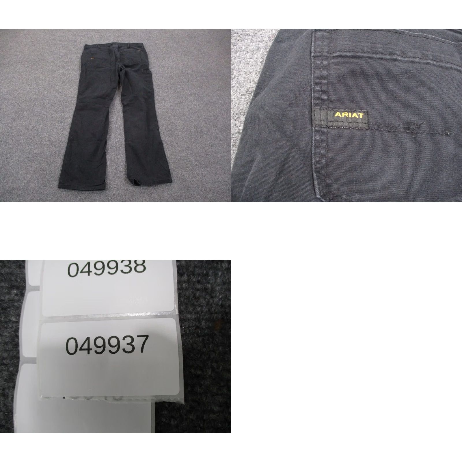 Ariat Ariat Jeans Mens 36 X 34 Black Denim Slim Straight Leg Work Country Regular Size 36 Mens Jeans Black Denim Ariat Straight Slim 90s? Size US 36 / EU 52 - 9 Thumbnail