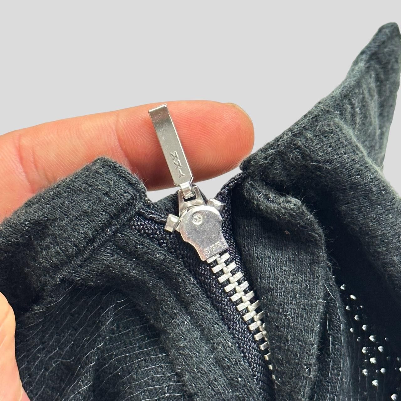 Yohji Yamamoto Yohji Yammamoto 00’s Mesh Cotton Zip Collar Shirt - S Size US S / EU 44-46 / 1 - 6 Thumbnail