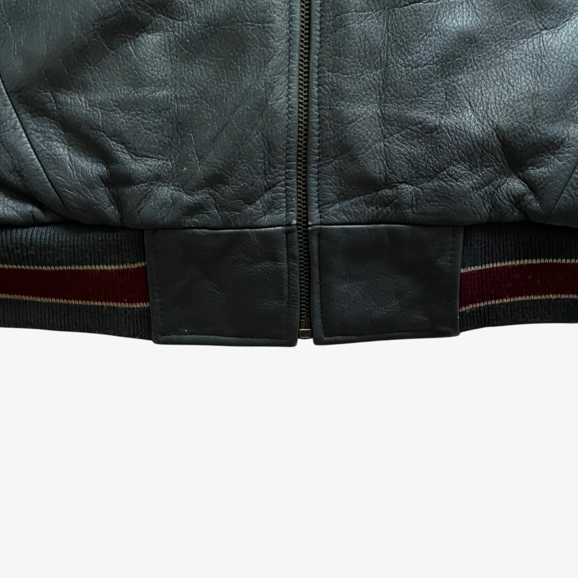 Disney Vintage 90s Men's Disney World Leather Varsity Jacket Size US XL / EU 56 / 4 - 8 Thumbnail