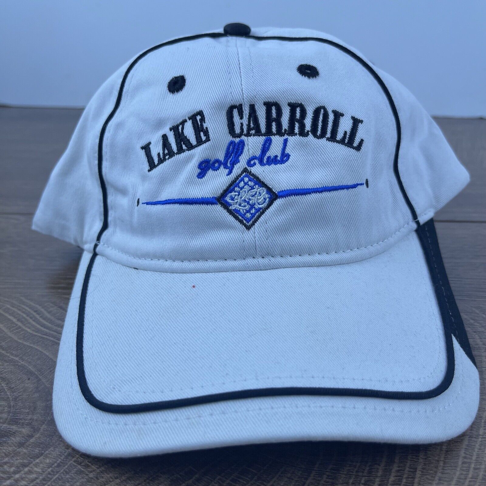 Other Lake Carroll Golf Club Hat White Cap Hat Adjustable Hat Whit Size ONE SIZE - 1 Thumbnail