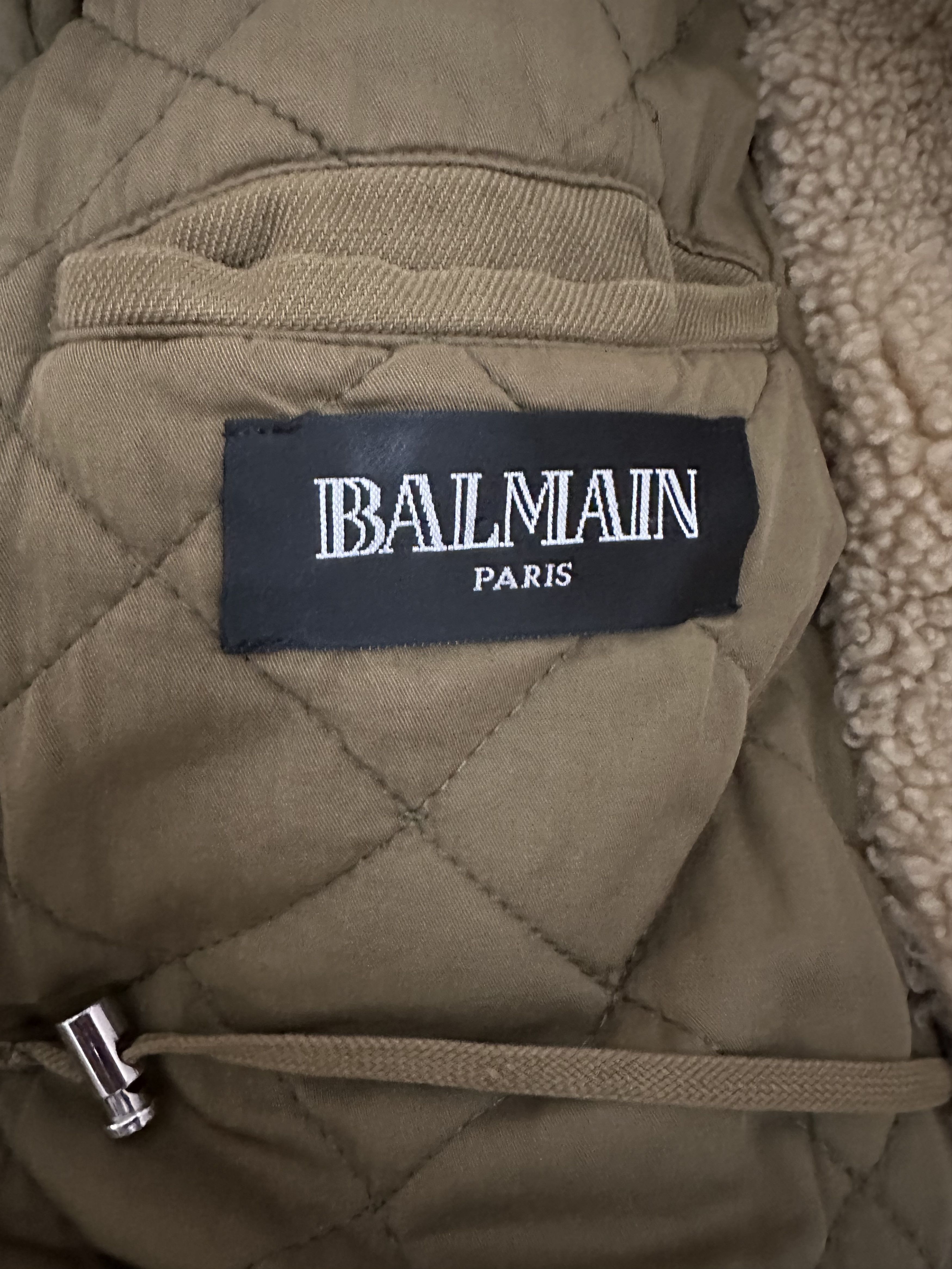 Balmain Balmain Decarnin AW11 Kanye Raccoon Hooded Parka Coat size L Size US L / EU 52-54 / 3 - 3 Thumbnail