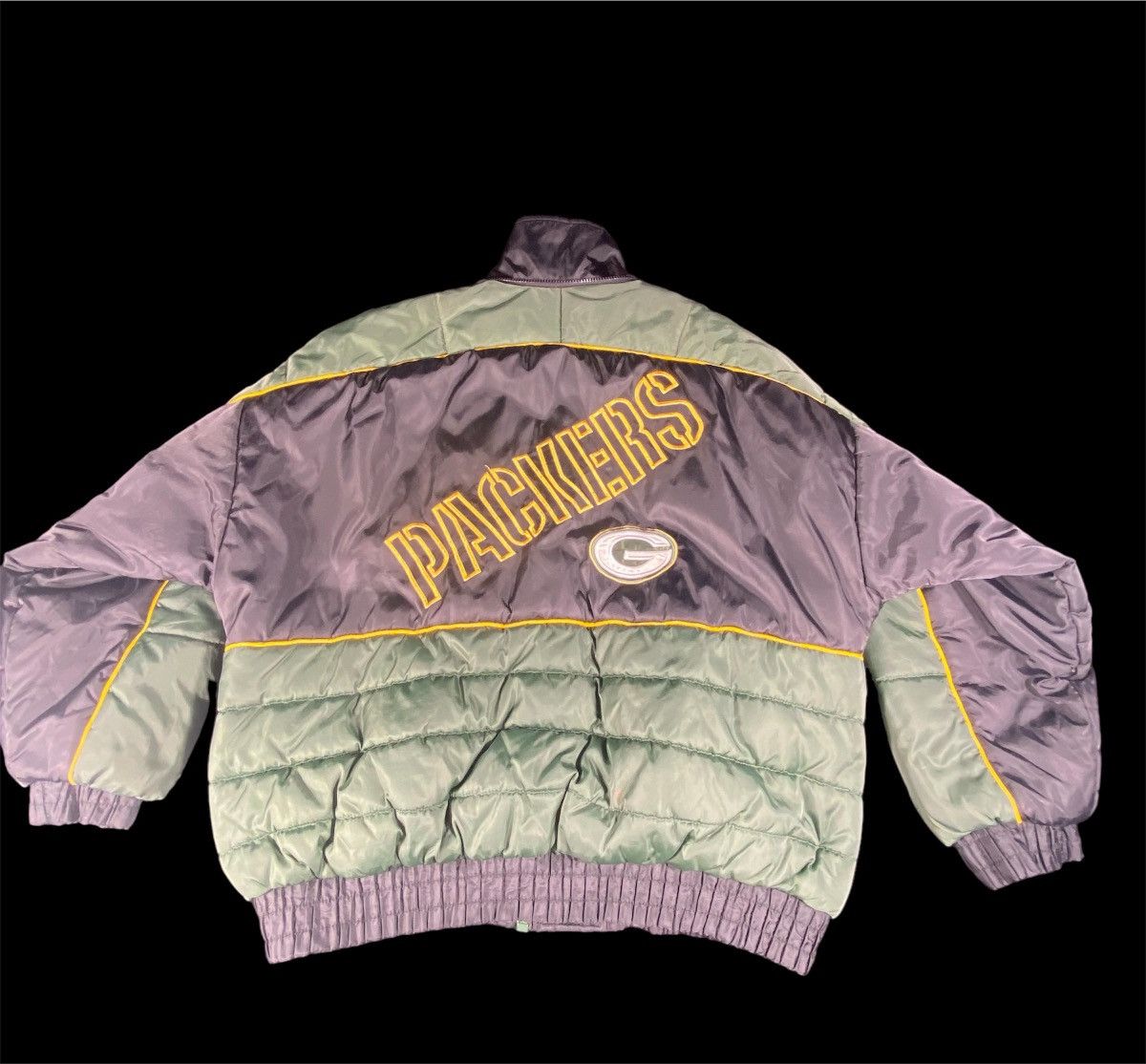 Vintage Pro player Green Bay Packers jacket Size US XXL / EU 58 / 5 - 2 Thumbnail
