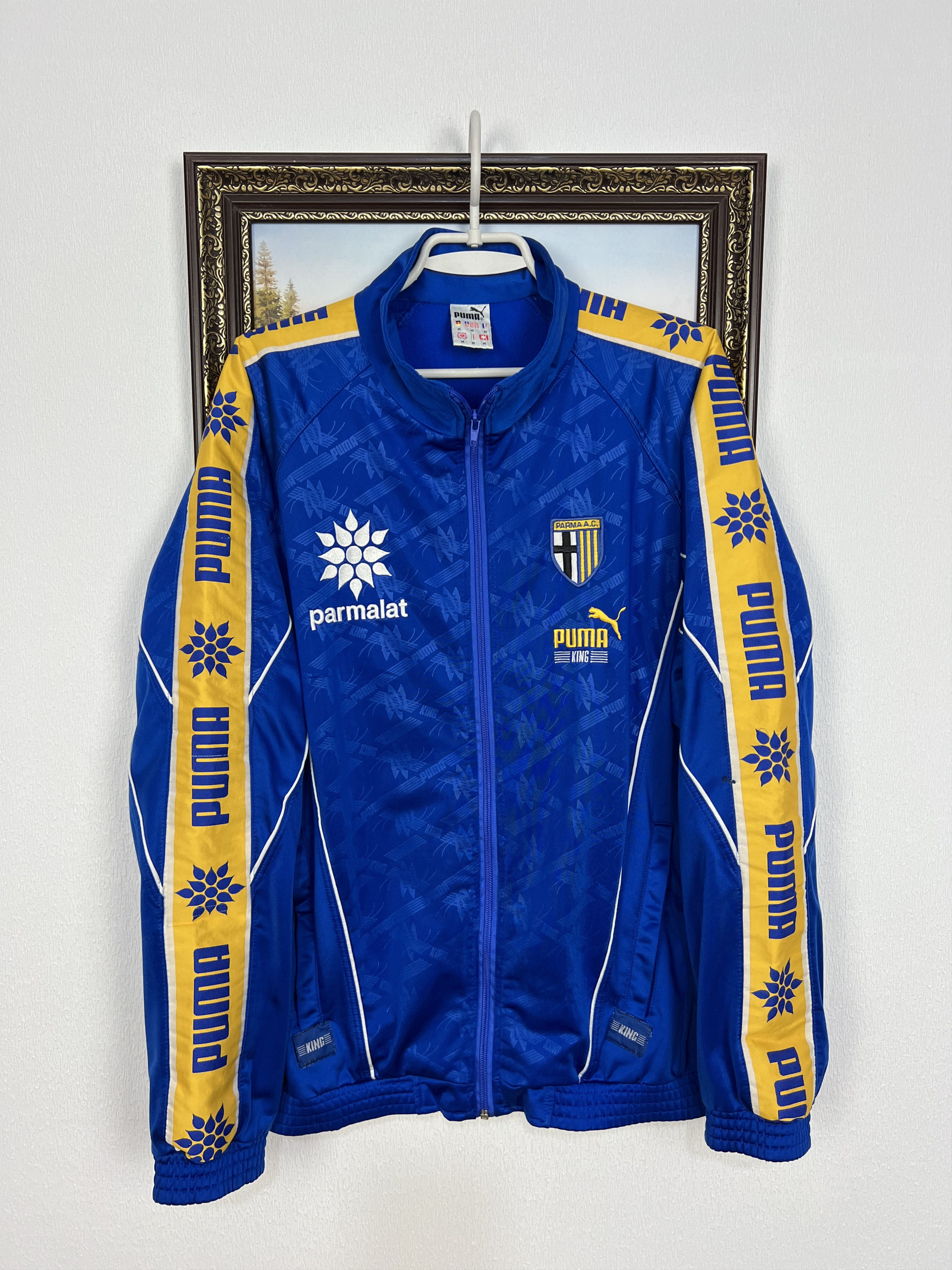 Puma AC Parma 90s Vintage Track top Training Jacket - RARE! | Grailed