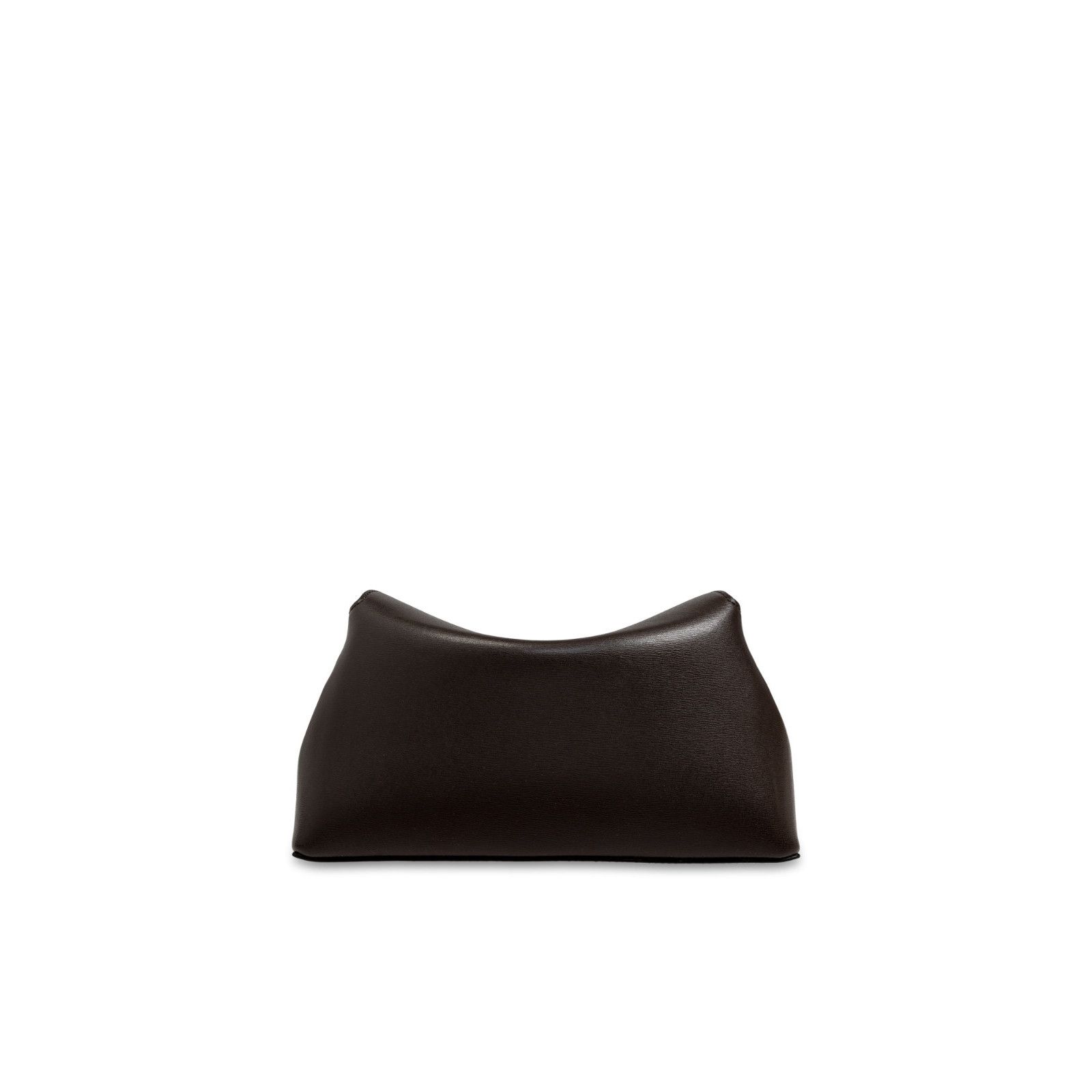 Toteme TOTEME T-lock Brown Leather Clutch Bag New & Authentic Size ONE SIZE - 2 Thumbnail