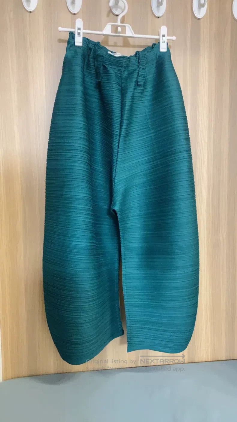 Issey Miyake Issey Miyake size:5 Blue Trousers Size 22" - 1 Thumbnail