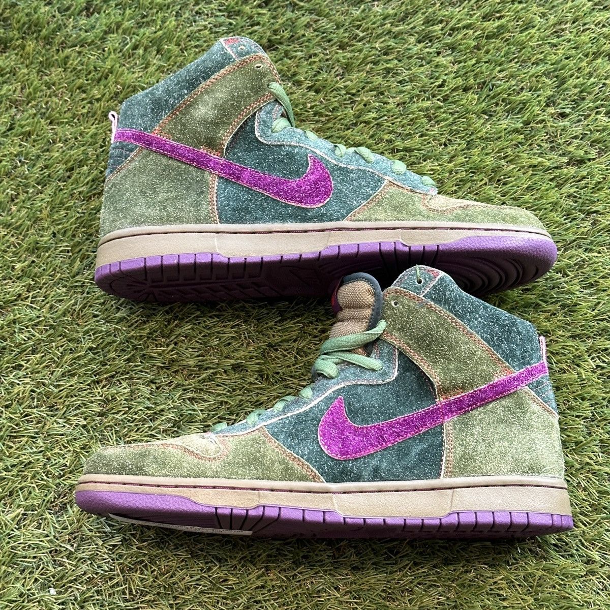 Nike Nike SB Dunk High Premium 420 Skunk 313171 300 - Size 11.5 Size US 11.5 / EU 44-45 - 11 Thumbnail