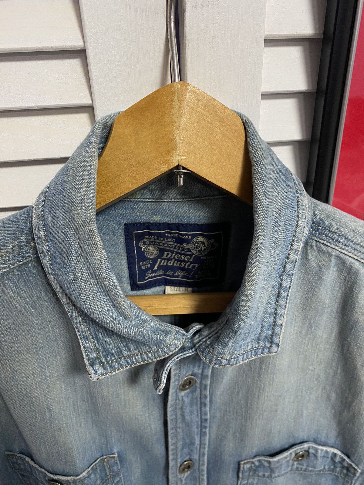 Diesel Vintage Shirt Tee Diesel Jeans Denim Logo Pocket Size US M / EU 48-50 / 2 - 6 Thumbnail