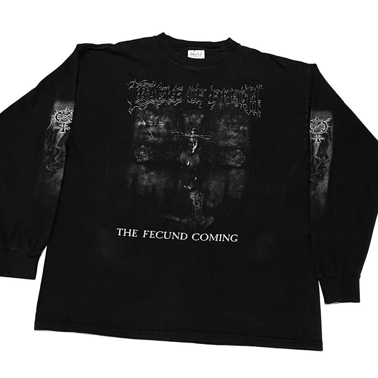 Vintage Sweatshirt Cradle OF Filth The Fecund Vintage Size US XL / EU 56 / 4 - 4 Thumbnail