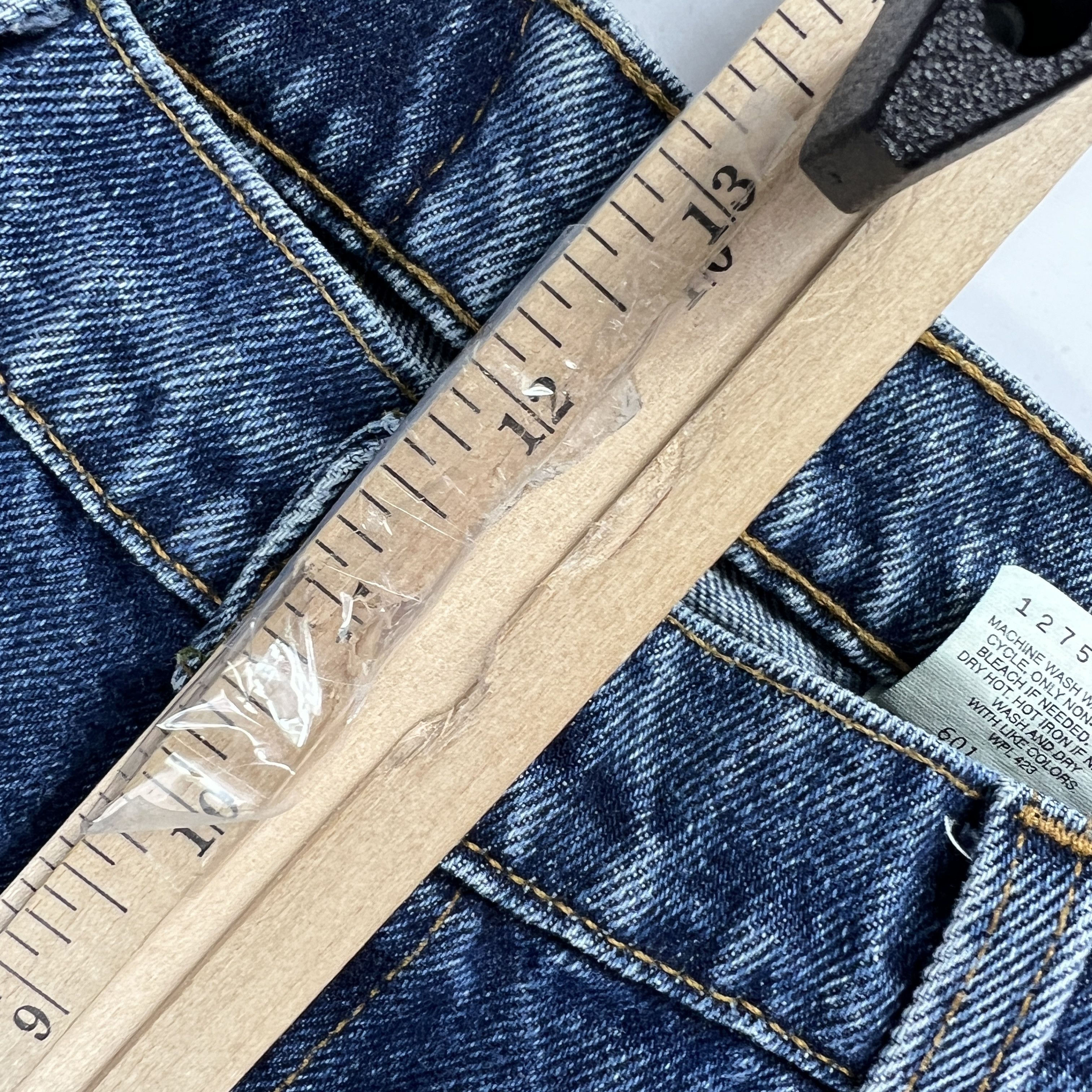 Levi's × Vintage VTG 90s Levi's Jean 560 Loose Taper Blue Denim Orange Tab Size US 33 - 21 Thumbnail