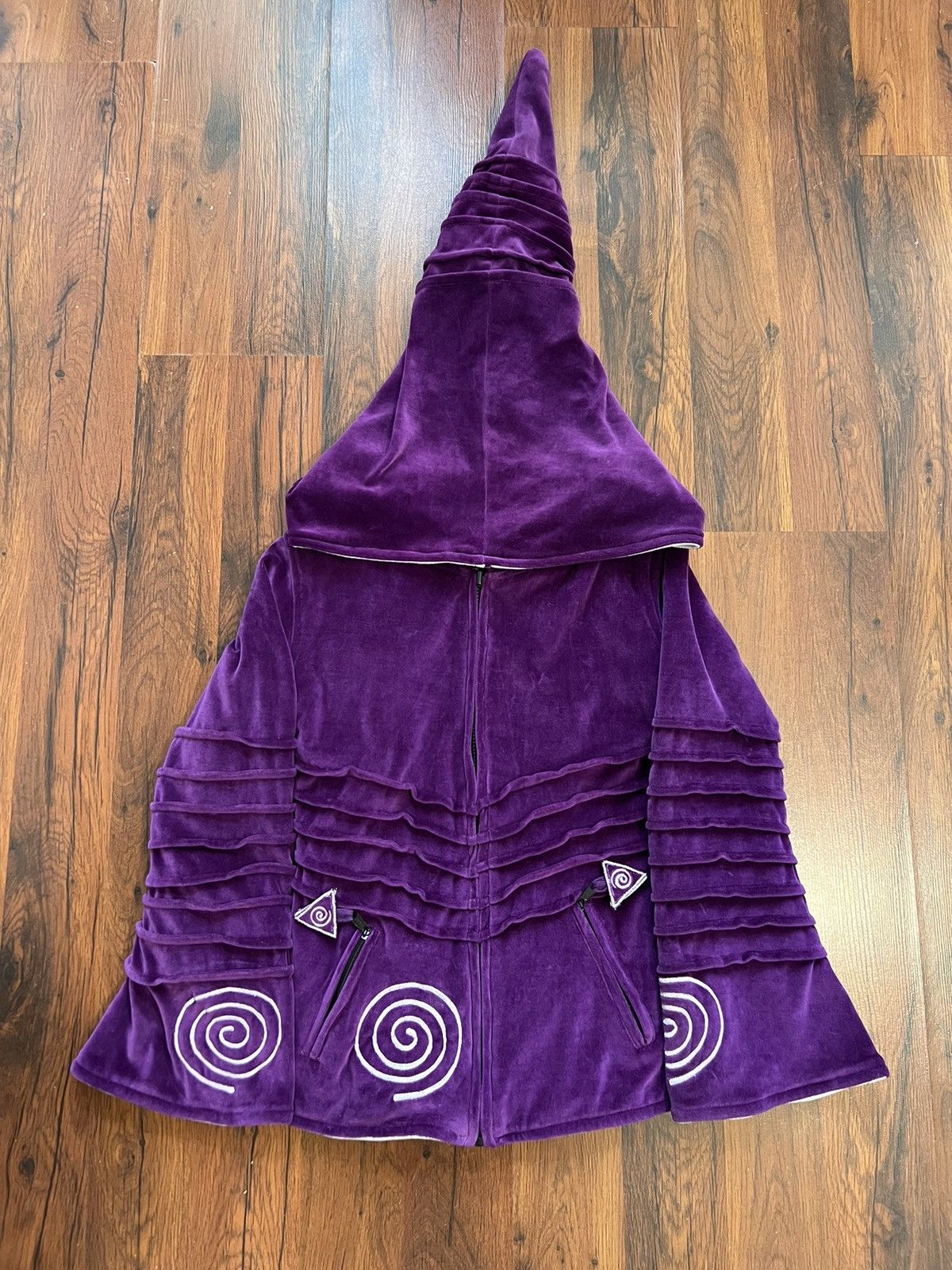 Other Rare Avant Garde Y2K Bondage Wizard Zip Hoodie Grail Hype S Size S / US 4 / IT 40 - 2 Thumbnail