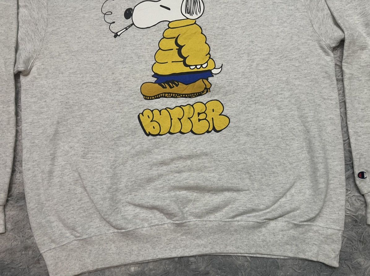 Butter Goods 90s BUTTER GOODS LO GOOSE CHAMPION CREWNECK SILVER GREY Size US XL / EU 56 / 4 - 5 Thumbnail